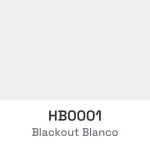 Tela Honeycomb HB0001 Blackout Blanco, 38 mm